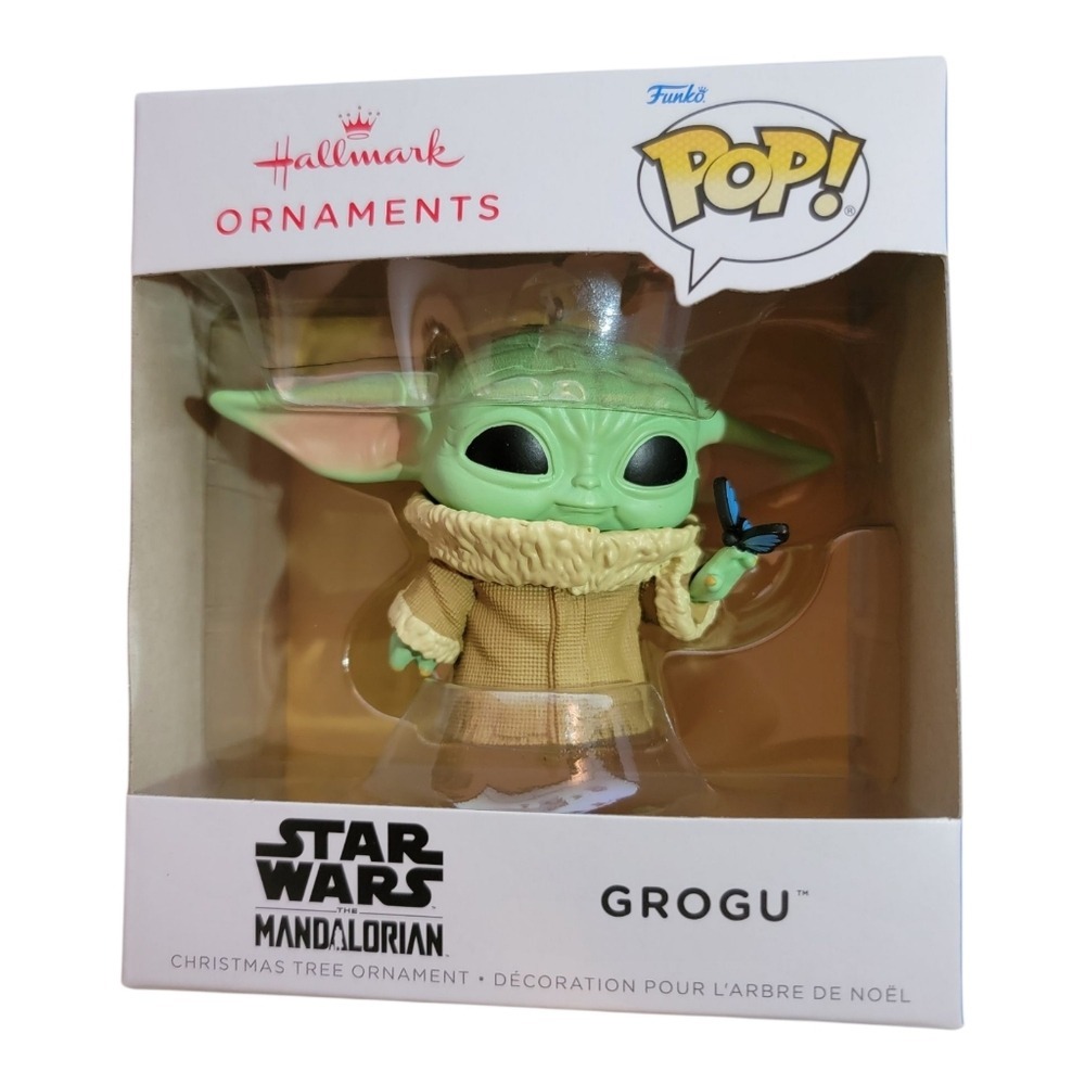 Hallmark Grogu Funko POP! Star Wars Mandalorian Christmas Tree Ornament